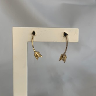 Detalhes do produto Brinco Flecha Ear Cuff Tarraxa Ear Cuff