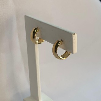 Detalhes do produto Argola Pequena Tubo Liso Grosso