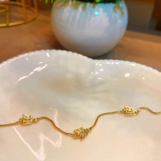 Detalhes do produto pulseira borboletinhas