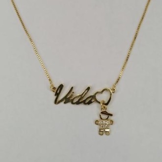 Detalhes do produto Colar Vida com Um Menino