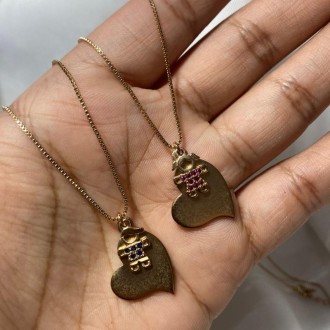 Detalhes do produto Colar para personalizar menino ou menina