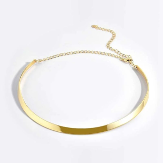 Detalhes do produto Colar Gargantilha Aro Dourado Fino