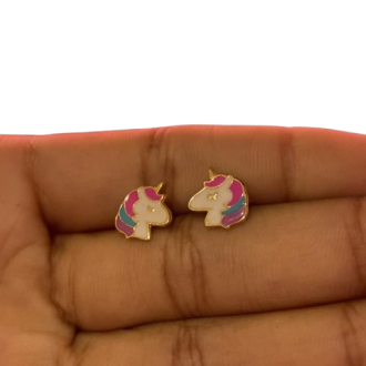 Detalhes do produto Brinco Infantil Unicornio