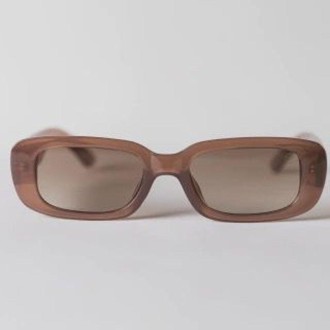Detalhes do produto Oculos Retangular Nude/Bege