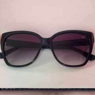 Detalhes do produto Oculos Largo Pontas Gatinho Preto