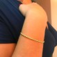 bracelete torcido sem zircônia - Foto 2