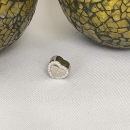 Pingente Coração Cravejado Love