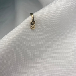 Brinco Piercing Fake Símbolo Infinito