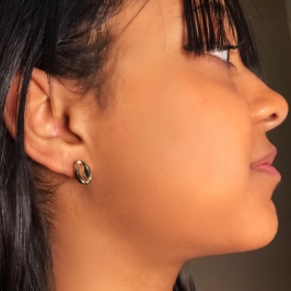 Brinco concha fechada