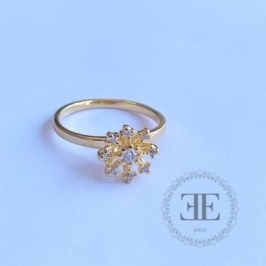 Anel Chuveiro Cravejado