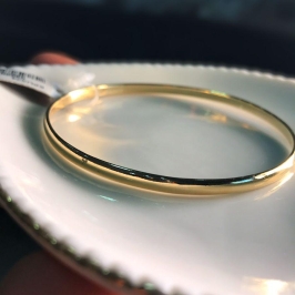 Pulseira bracelete dourada media