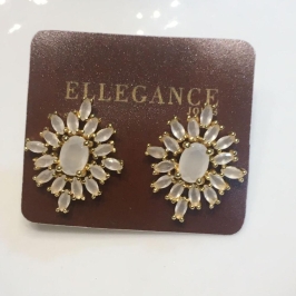 brinco médio cristal