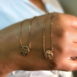 escapulário menino oval foco, força e fé