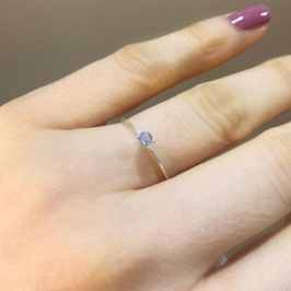 Anel ponto de luz simples