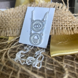 Ecapulario mao e olho