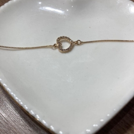 tornozeleira coraçao