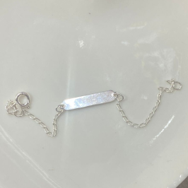 Melindrosa para personalizar prata