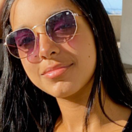 Oculos Vinho Degrade Detalhes Dourados