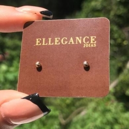 brinco bolinha basico pequeno