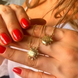 Colar escapulario medalha orai e vigiai