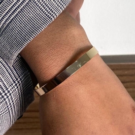 Bracelete Liso Aberto