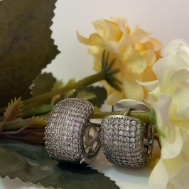 Brinco Argola Click Dez Fileira