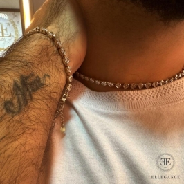 Colar Riviera Cubica