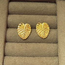 Brinco Folha Costela de Adão