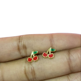 Brinco Infantil Cereja