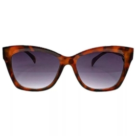 Oculos Estampa Onça Marrom e Laranja