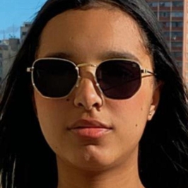 Oculos Preto Detalhes Rose Armaçao