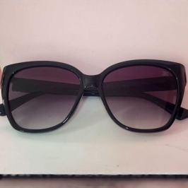 Oculos Largo Pontas Gatinho Preto