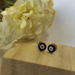 Brinco olho grego médio