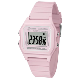 Relógio Digital feminino rosa