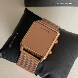 Relógio Digital rose