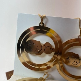 Colar bebê recém nascido para personalizar 1 Filha menina