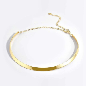 Colar Gargantilha Aro Dourado Fino