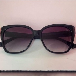 Oculos Largo Pontas Gatinho Preto