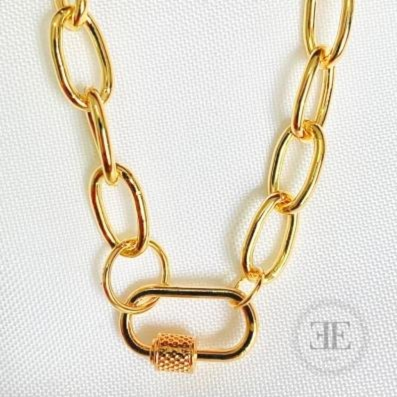 Pulseira Elos Fecho Mosquetão