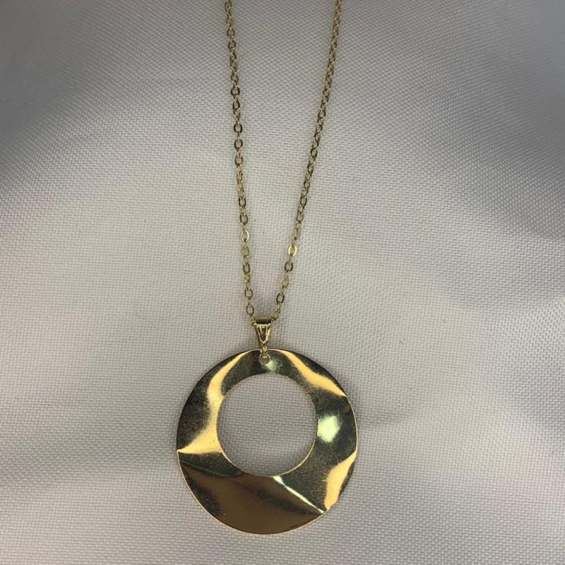 Colar Redondo Vazado Liso