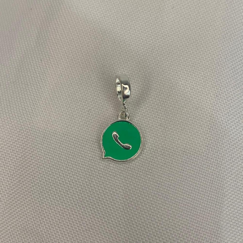 Pingente Whatsapp Verde