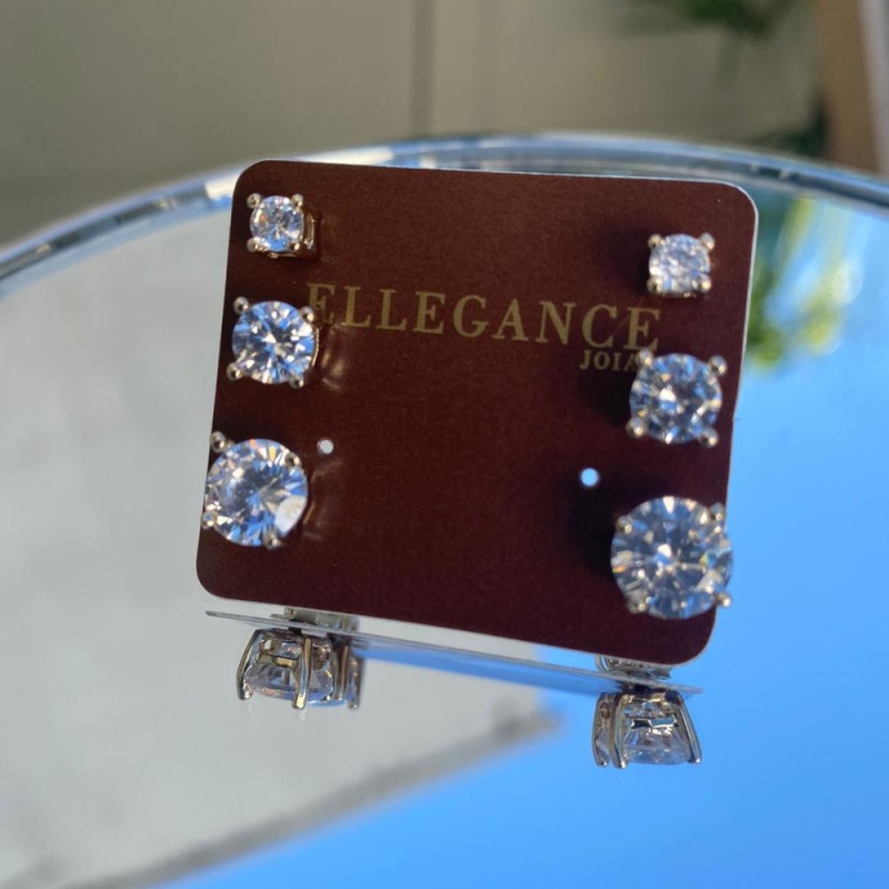 Brinco Trio Pontos de Luz