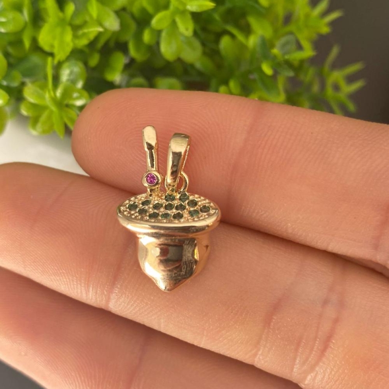 Pingente Chimarrão Cravejado