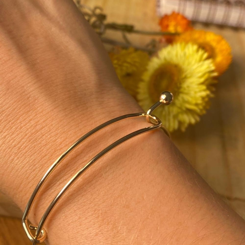 Pulseira Bracelete Aro Redondo