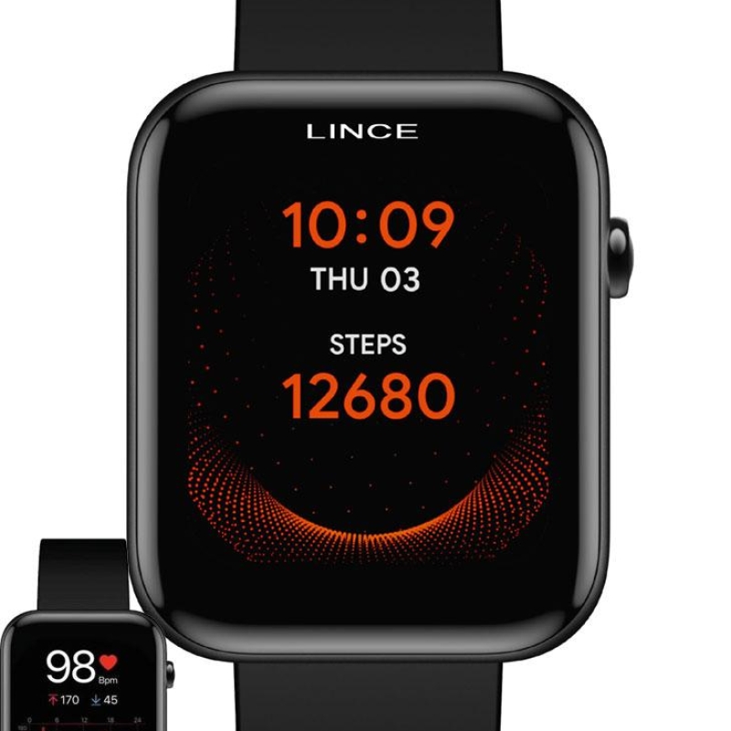 Relógio Lince Smart Watch Preto