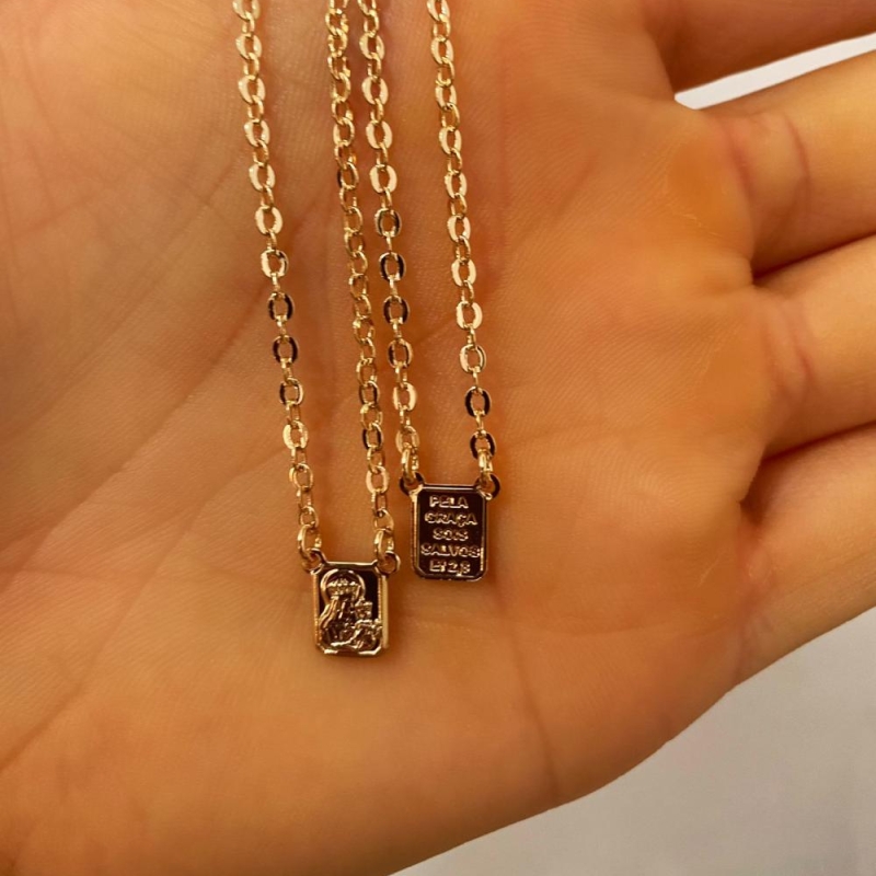 Escapulario chapa pequena