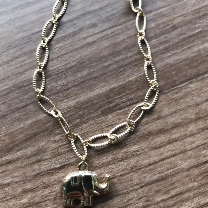 Pulseira enfeites de elefantinho