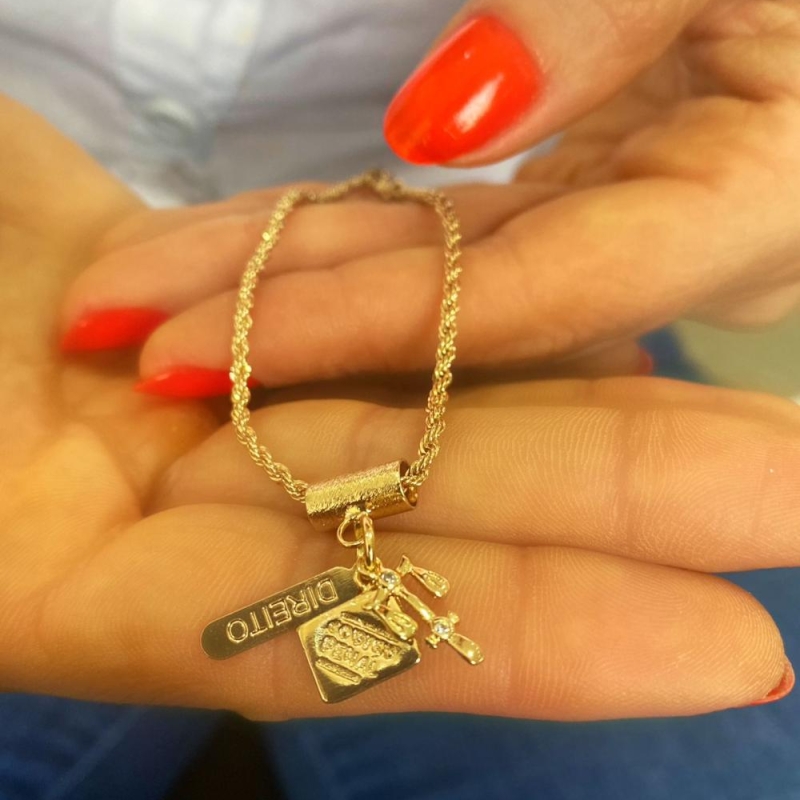 Pulseira profissoes Direito