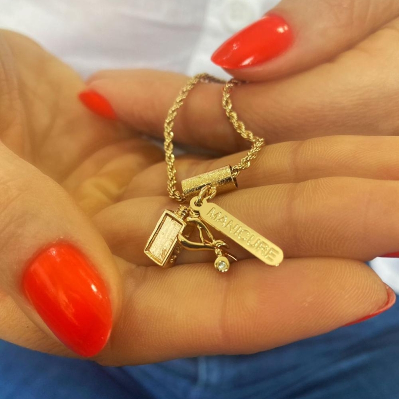Pulseira profissoes Manicure
