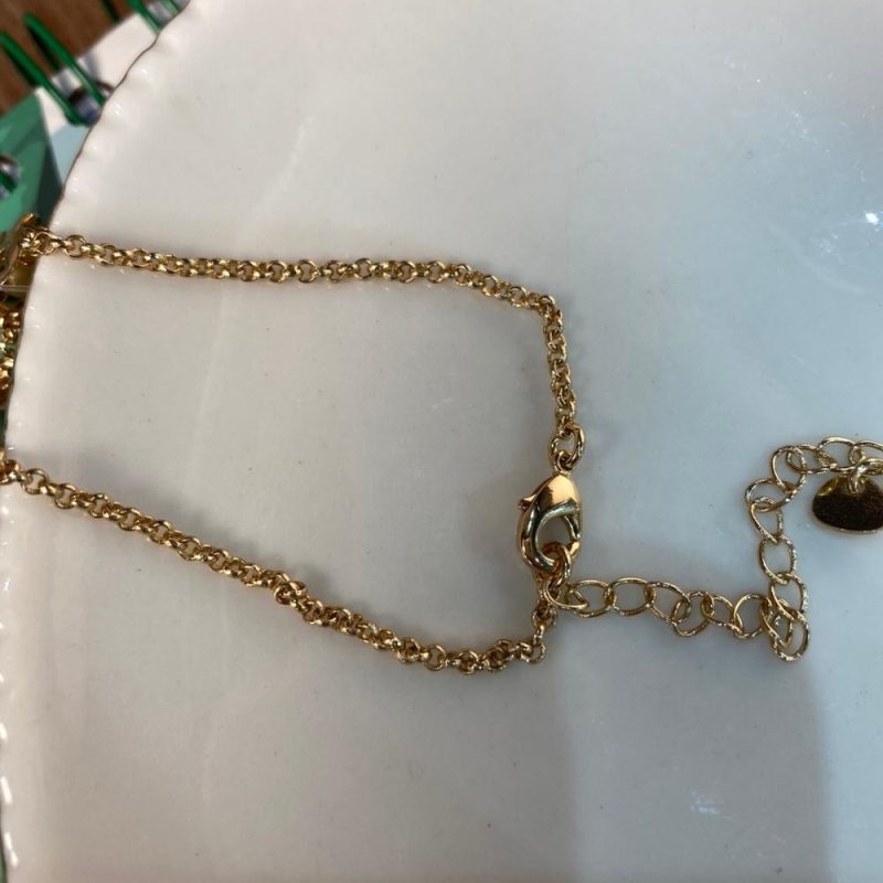 pulseira elo português fina